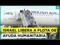 Israel liberó a tripulantes de flotilla con ayuda humanitaria