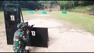 Keren!! Latihan menembak cepat prajurit komando TNI AD