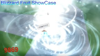 BLIZZARD SHOWCASE! #bloxfruits #bloxfruit #roblox #tbrs #bloxfruitsrob, portal showcase