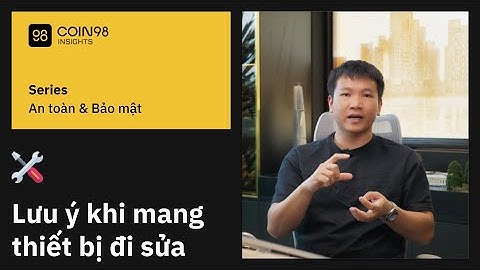 Cẩn thận bị hack ví mất tiền khi mang thiết bị đi sửa!