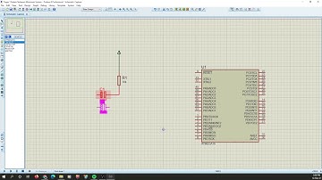Desain Sistem Minimum ATmega16 menggunakan Proteus