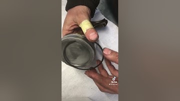 installing piston rings the easy way with no tools