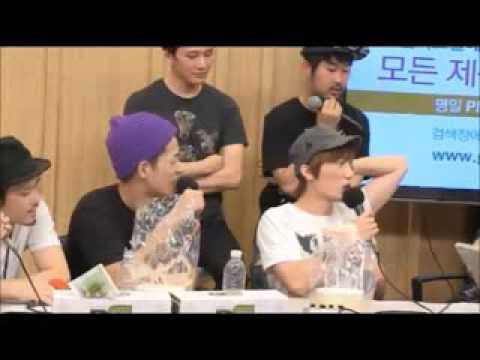 130822 컬투쇼(딕펑스&울랄라세션) 희태형 폴로 카라티