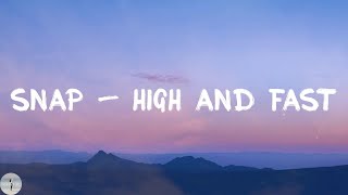 Rosa Linn - SNAP - High and Fast (Lyric Video)