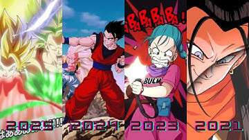 Evolution of Golden Week Part 2 LR Animations 2021-2025 DBZ Dokkan Battle