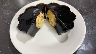 Cách làm Bánh Thạch Thiên Thảo- thạch đen đậu xanh