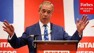 Nigel Farage Announces He Will Stand As Reform UK Candidate At General Election