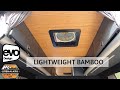 Sprinter bamboo roof panels evomotiondesign