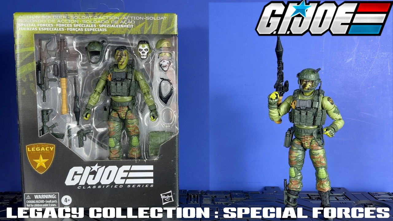 G I Joe Classified Legacy Collection Action Soldier Special Forces