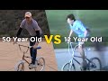 CAN I STILL DO THIS AT 50? Trying to Ride a Wheelie on my OLD BMX Bike!