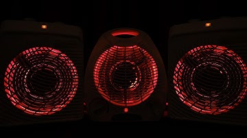 😴 DEEP & SOFT Triple Fan Heater Sounds for Easy Sleep and Deep Relaxation