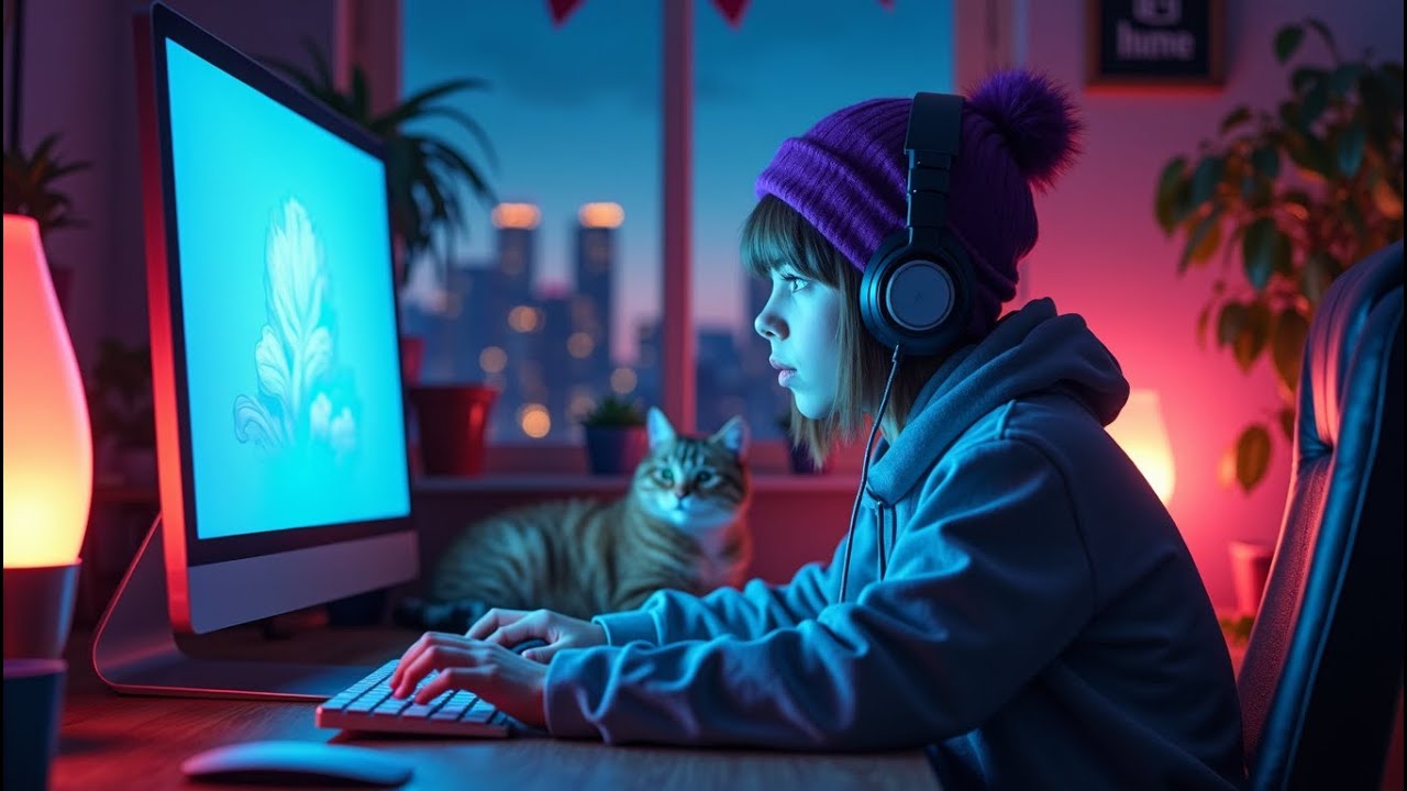 Aesthetic Lofi Study Music 📚 Peaceful Beats for Deep Focus 669