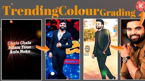 Trending Colour grading in kinemaster.Trending video editing full screen Attitude status edit