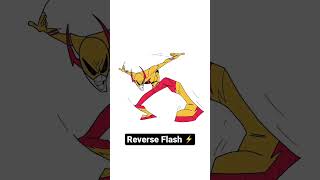 Reverse Flash from the Dark DC multiverse #shorts #draw #procreate #dcmultiverse