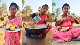 Potato Masala Recipe Full Video #villagemonichannel