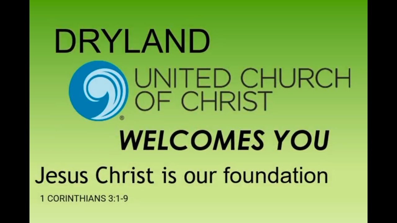 Dryland UCC Sunday Service July 16 2023 YouTube