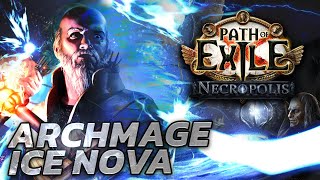 HUGE DPS and TANKS EVERYTHING!!  Archmage Ice Nova of Frostbolts Hierophant ft. @Goratha [PoE 3.24]