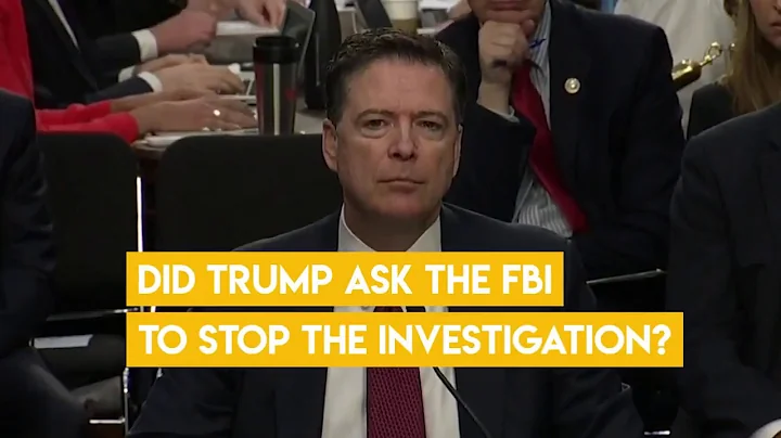 The James Comey Hearing - The Facts You Need To Know - Highlights - June 8th 2017