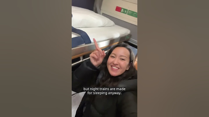 From Berlin to Paris with a good night's sleep #nighttrain