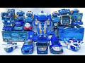 Bãi Đỗ Xe Đồ Chơi Biến Hình Màu Xanh: Tobot, Hellocarbot, Transformers - Hoạt Hình Chuyển Đổi Robot