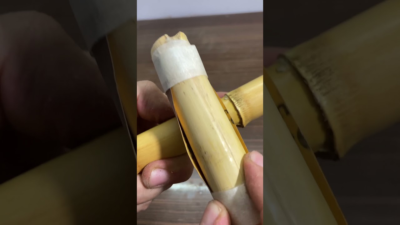 Aşama aşama ney yapımı (Manufacturing nay)