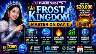 How to Join Frost Kingdom Genesis Sale RDIA Tokens Staking Rewards