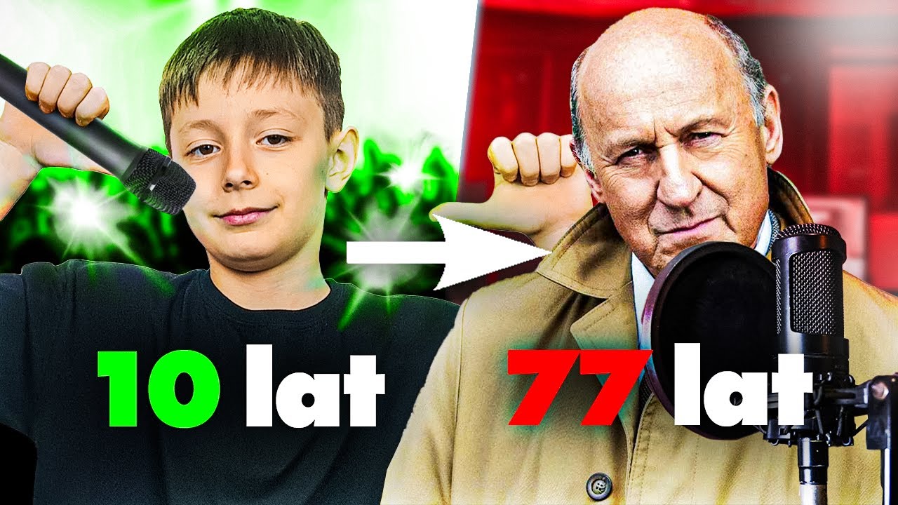 Najlepsi raperzy według wieku (10-77)