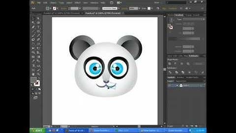 Adobe Illustrator CS6 Basics   Create Cartoon Characters Tutorial Part 2