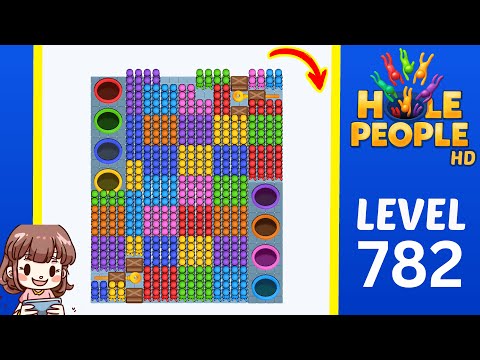 Hole People Level 782 Solution Walkthrough