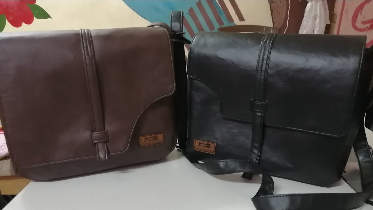 طريقه عمل شنطه جلد صناعي 💼 How to make a faux leather bag 💼