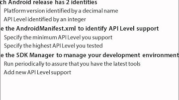 07.Understanding Android Versioning 06 Summary