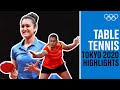 Indian women progress, mixed doubles team misses out | Table Tennis Tokyo 2020 Highlights