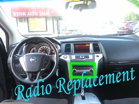 2014 Nissan Murano Radio Replacement