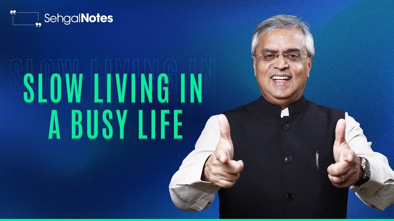 How to Slow Down When Your Life Feels Too Busy? - YouTube
