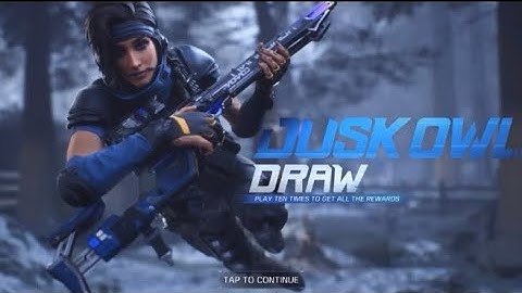 New Dusk Owl Draw || Locus - Electron || *New* Silver || CODM
