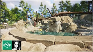 Building a Japanese Macaque Hot Springs Habitat in Franchise Mode
