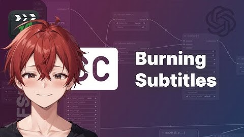 Burn Subtitles in FFStudio | Use Whisper SRT Files on Your Video