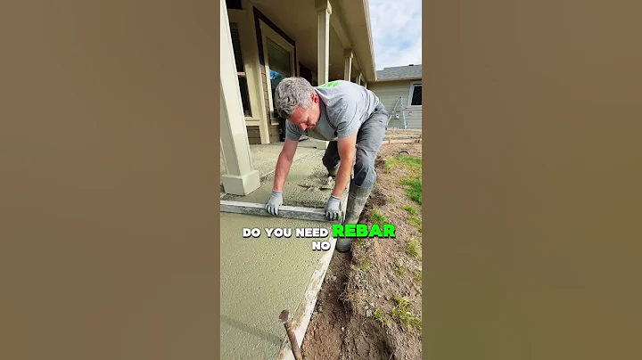 Is rebar essential for every job #concrete #construction #landscaping