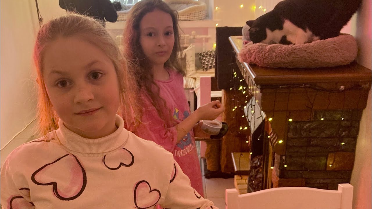 Мы с Машей попали в мир кошек #Маша#Варя#подписавайтесь# - YouTube