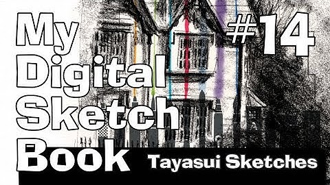Tonal sketch in Tayasui Sketches - My Digital Sketchbook #14