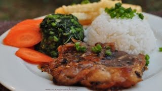 Chicken Chops Black Pepper Sauce Asian Style Recipes R Simple