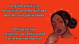 İlyas Yalçıntaş & Enbe Orkestrası - Mecnun ( sözleri , lyrics, English lyrics)