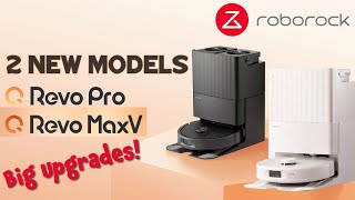 Roborock Q Revo MaxV &amp; Pro Models Announced  @CES   - Several Changes &amp; Improvements!