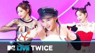 TWICE Performs 'Scientist' | #MTVFreshOut Resimi