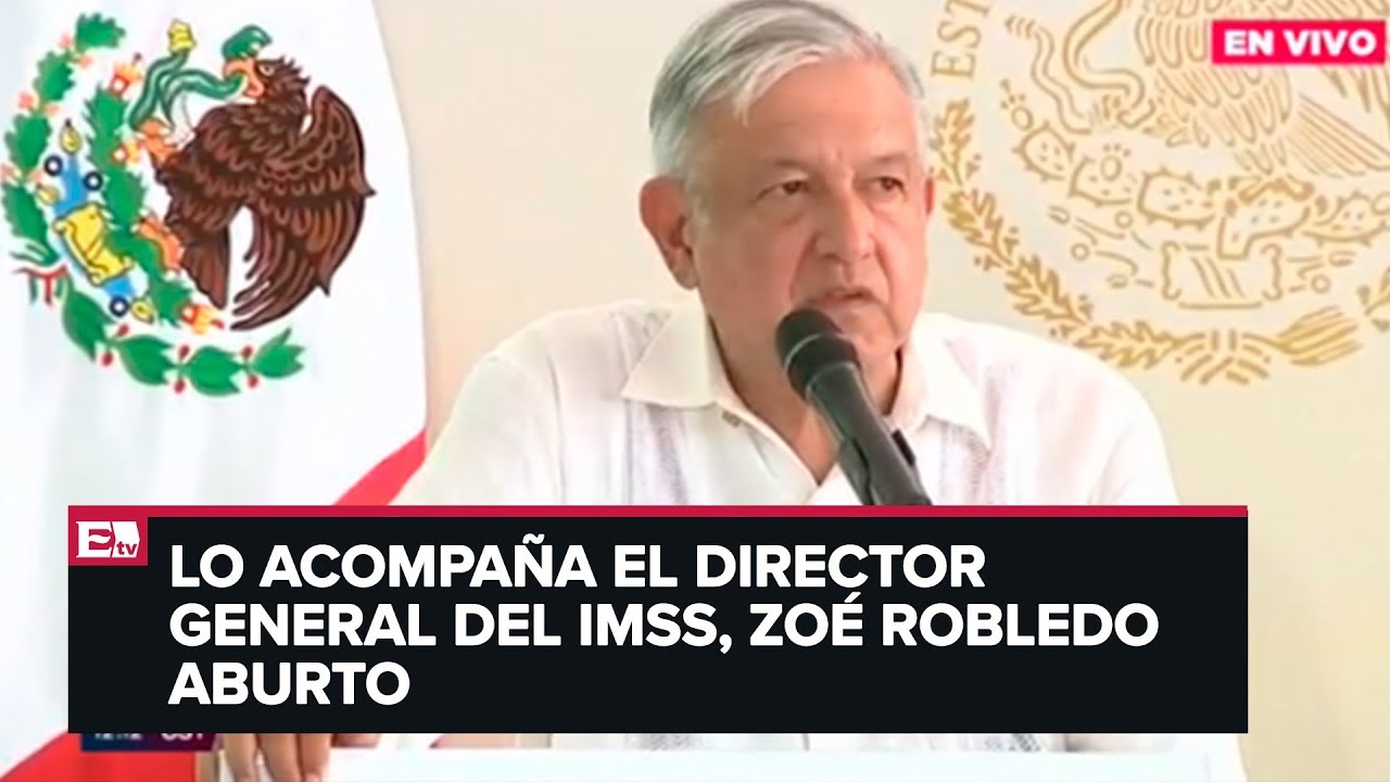 amlo noticias youtube López Obrador visita hospital rural Oxkutzcab, Yucatán