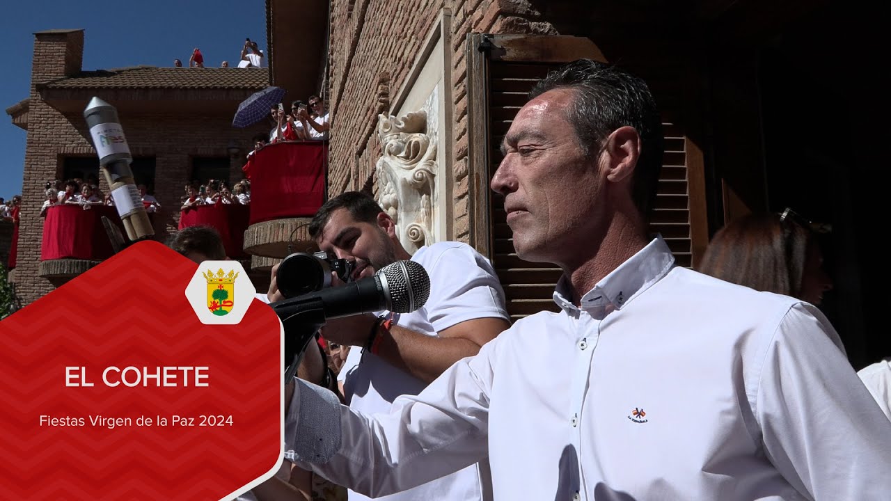 Fiestas Virgen de la Paz 7 de septiembre COHETE Cintruénigo 2024