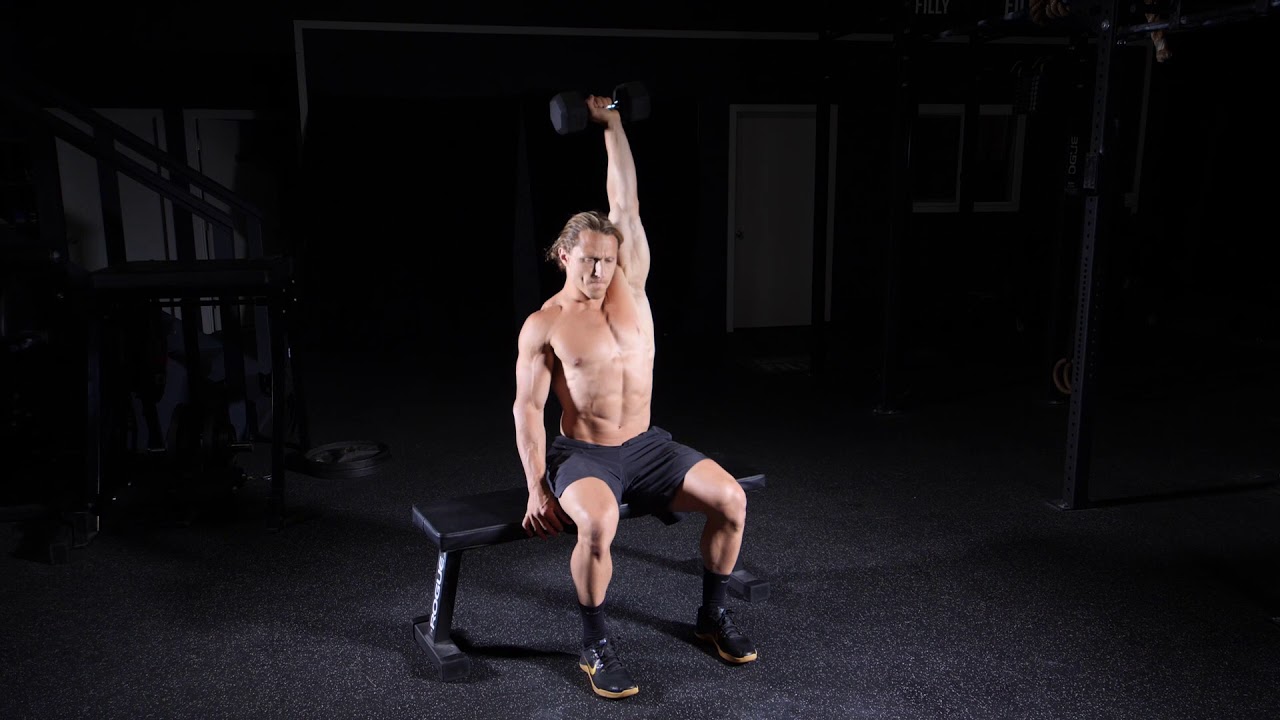 Single Arm Seated Arnold Press YouTube