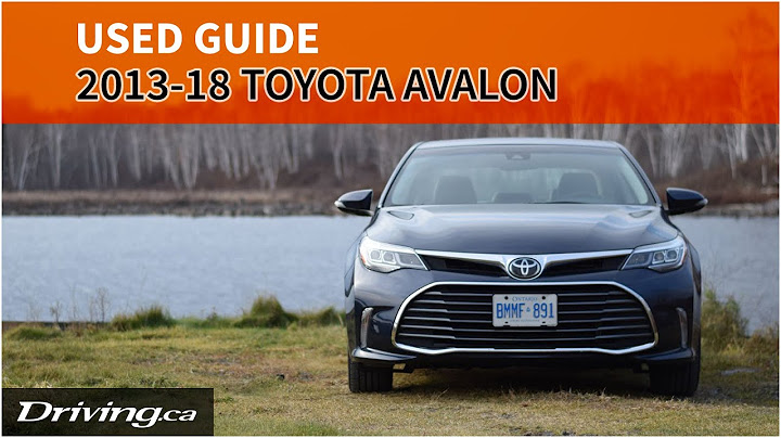 What is the best year for toyota avalon