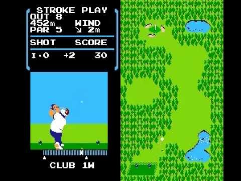 Golf (Famicom Disk System Full Gameplay) Best Quality - YouTube