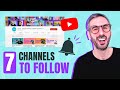Want to become a BETTER GRAPHIC DESIGNER? | Inspiring Youtube CHANNELS YOU SHOULD FOLLOW
